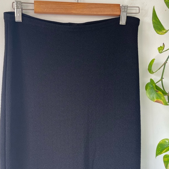 90’s black stretchy maxi skirt - Picture 3 of 8